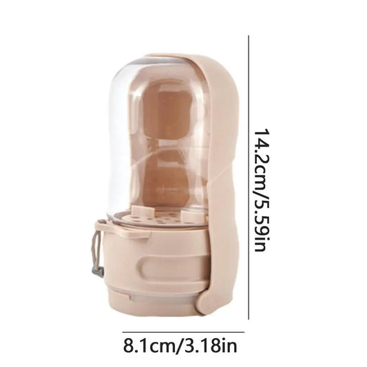 2 in 1 Dog Water Bottle/Food Bottle