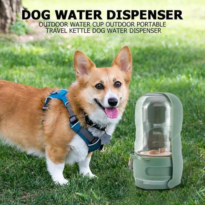 2 in 1 Dog Water Bottle/Food Bottle