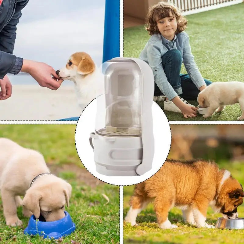 2 in 1 Dog Water Bottle/Food Bottle